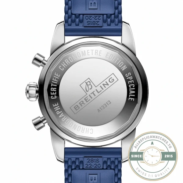 Replica Breitling Superocean Heritage Men Automatic Blue Rubber Watch A13313161C1S1 - Swiss-Made Clone Watch
