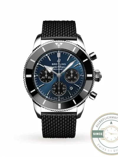 Replica Breitling Superocean Heritage Men Automatic Blue Rubber Watch AB0162121C1S1 - Affordable Super Clone Watch