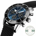 Replica Breitling Superocean Heritage Men Automatic Blue Rubber Watch AB0162121C1S1 - Swiss-Made Clone Watch
