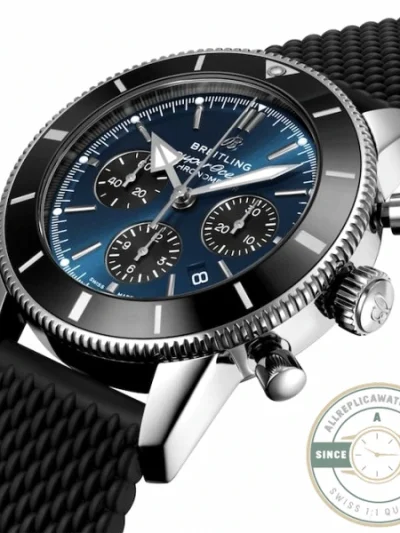 Replica Breitling Superocean Heritage Men Automatic Blue Rubber Watch AB0162121C1S1 - Swiss-Made Clone Watch