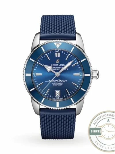 Replica Breitling Superocean Heritage Men Automatic Blue Rubber Watch AB2010161C1S1 - Budget Luxury Replica Watch