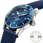 Replica Breitling Superocean Heritage Men Automatic Blue Rubber Watch AB2010161C1S1 - Swiss Movement Replica Watch