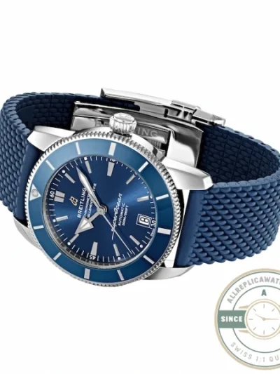 Replica Breitling Superocean Heritage Men Automatic Blue Rubber Watch AB2010161C1S1 - 1:1 Swiss Replica Watch
