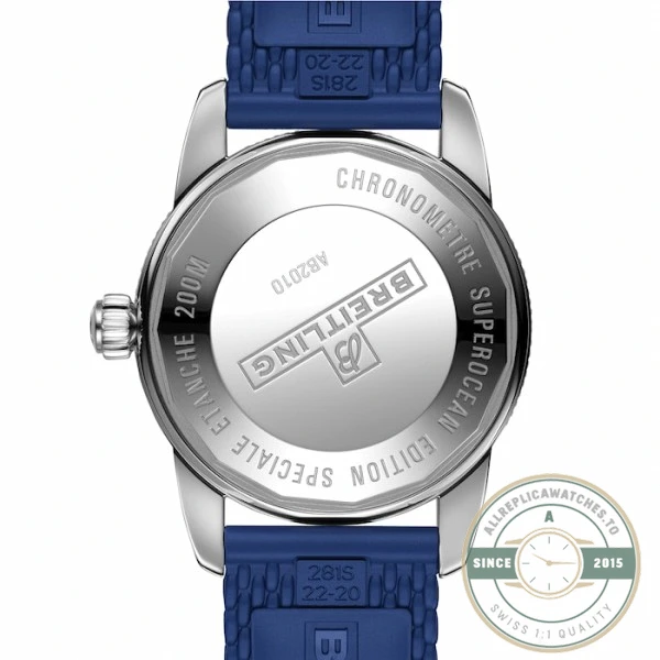 Replica Breitling Superocean Heritage Men Automatic Blue Rubber Watch AB2010161C1S1 - Premium Super Clone Watch