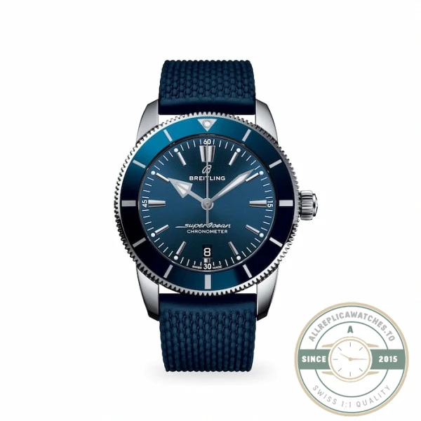 Replica Breitling Superocean Heritage Men Automatic Blue Rubber Watch AB2030161C1S1 - Swiss Movement Replica Watch