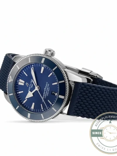 Replica Breitling Superocean Heritage Men Automatic Blue Rubber Watch AB2030161C1S1 - Swiss-Made Clone Watch