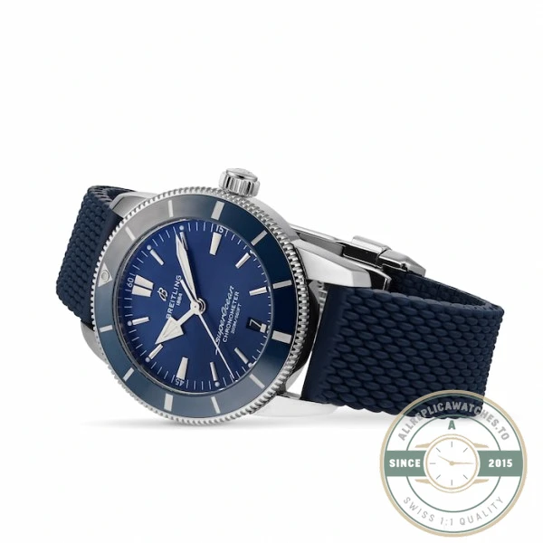 Replica Breitling Superocean Heritage Men Automatic Blue Rubber Watch AB2030161C1S1 - Swiss-Made Clone Watch