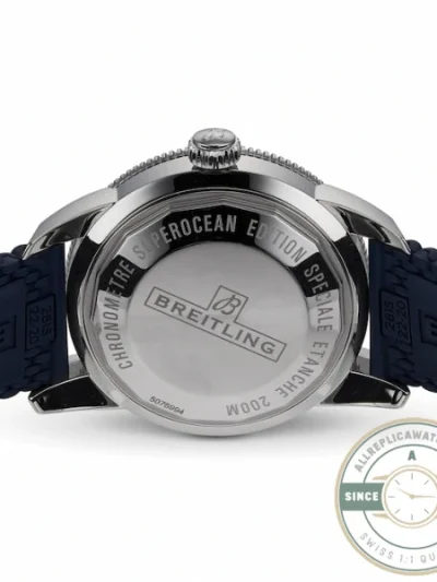 Replica Breitling Superocean Heritage Men Automatic Blue Rubber Watch AB2030161C1S1 - Factory Super Clone Watch
