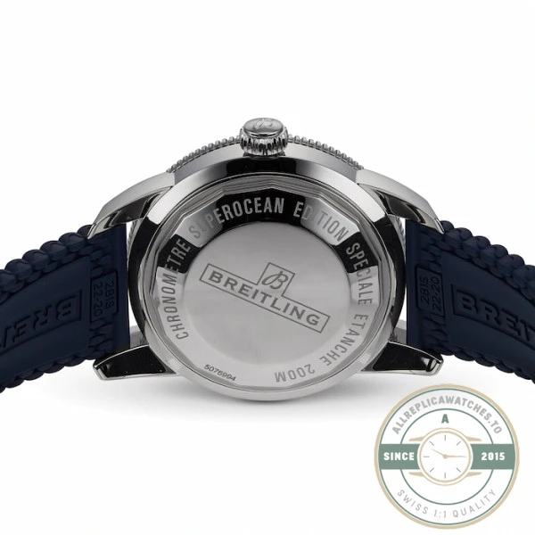 Replica Breitling Superocean Heritage Men Automatic Blue Rubber Watch AB2030161C1S1 - Factory Super Clone Watch