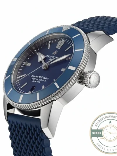 Replica Breitling Superocean Heritage Men Automatic Blue Rubber Watch AB2030161C1S1 - Top-Tier Swiss Replica Watch