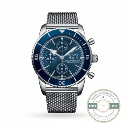 Replica Breitling Superocean Heritage Men Automatic Blue Stainless Steel Watch A13313161C1A1 - Luxury Replica Watch