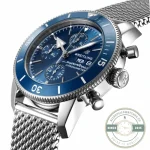 Replica Breitling Superocean Heritage Men Automatic Blue Stainless Steel Watch A13313161C1A1 - Budget Luxury Replica Watch