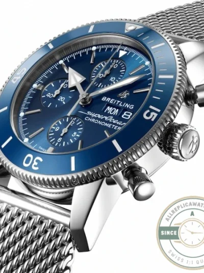 Replica Breitling Superocean Heritage Men Automatic Blue Stainless Steel Watch A13313161C1A1 - Budget Luxury Replica Watch