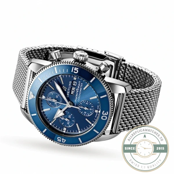 Replica Breitling Superocean Heritage Men Automatic Blue Stainless Steel Watch A13313161C1A1 - High-Grade Replica Watch