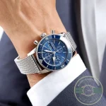 Replica Breitling Superocean Heritage Men Automatic Blue Stainless Steel Watch A13313161C1A1 - Factory Super Clone Watch