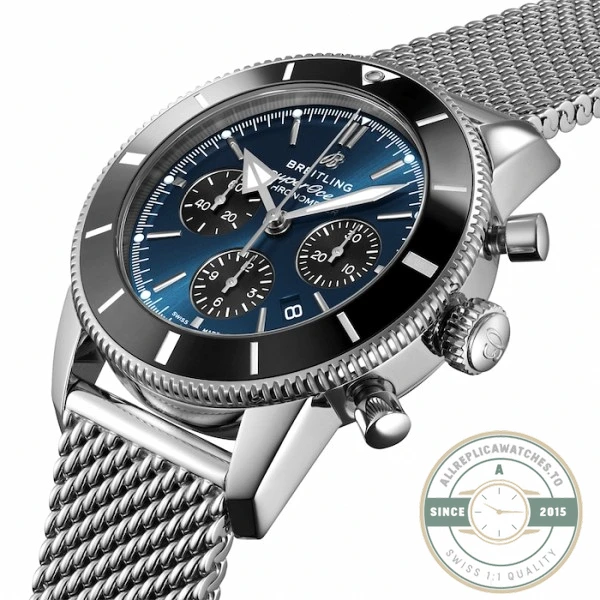 Replica Breitling Superocean Heritage Men Automatic Blue Stainless Steel Watch AB0162121C1A1 - Affordable Luxury Replica Timepiece