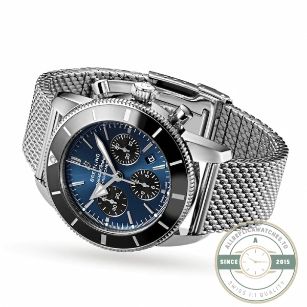 Replica Breitling Superocean Heritage Men Automatic Blue Stainless Steel Watch AB0162121C1A1 - Factory Super Clone Watch