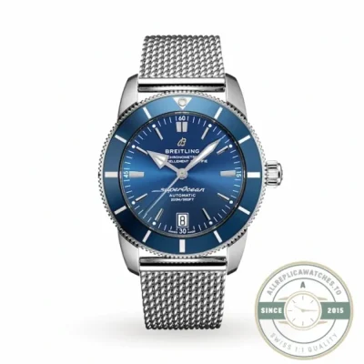 Replica Breitling Superocean Heritage Men Automatic Blue Stainless Steel Watch AB2010161C1A1 - Budget Luxury Replica Watch