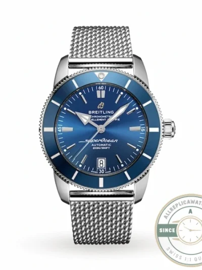 Replica Breitling Superocean Heritage Men Automatic Blue Stainless Steel Watch AB2010161C1A1 - Budget Luxury Replica Watch