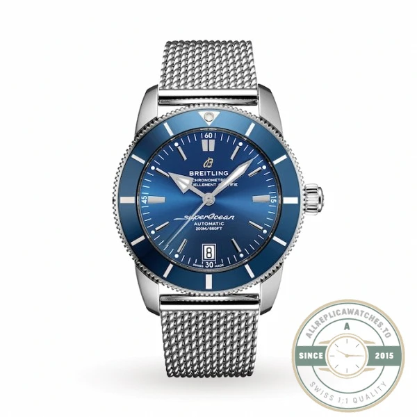 Replica Breitling Superocean Heritage Men Automatic Blue Stainless Steel Watch AB2010161C1A1 - Budget Luxury Replica Watch