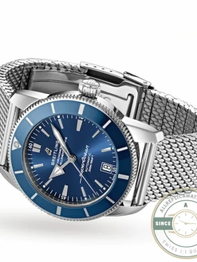 Replica Breitling Superocean Heritage Men Automatic Blue Stainless Steel Watch AB2010161C1A1 - Affordable Luxury Replica Timepiece