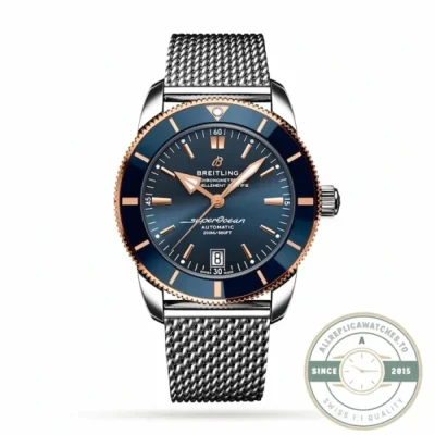 Replica Breitling Superocean Heritage Men Automatic Blue Stainless Steel Watch UB2010161C1A1 - Affordable Super Clone Watch