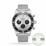 Replica Breitling Superocean Heritage Men Automatic Silver Stainless Steel Watch AB0162121G1A1 - Affordable Luxury Replica Timepiece