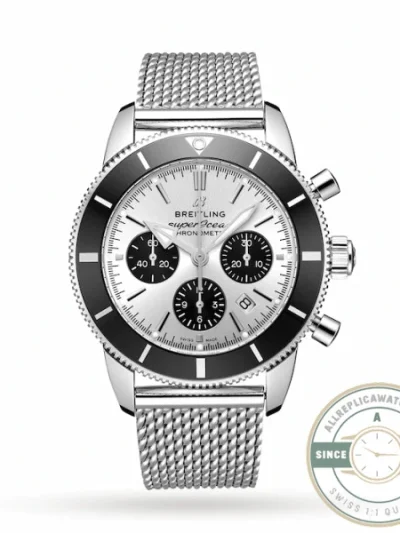 Replica Breitling Superocean Heritage Men Automatic Silver Stainless Steel Watch AB0162121G1A1 - Affordable Luxury Replica Timepiece