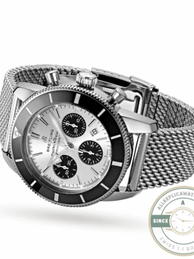 Replica Breitling Superocean Heritage Men Automatic Silver Stainless Steel Watch AB0162121G1A1 - High-Grade Replica Watch