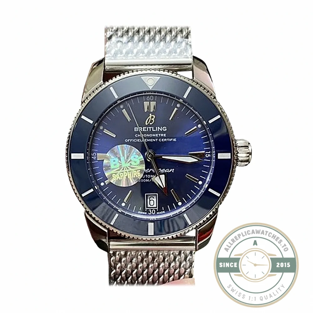 Replica Breitling Superocean Men Blue Dial Stainless Steel 42 mm AB2010161C1A1 - 1:1 Swiss Replica Watch