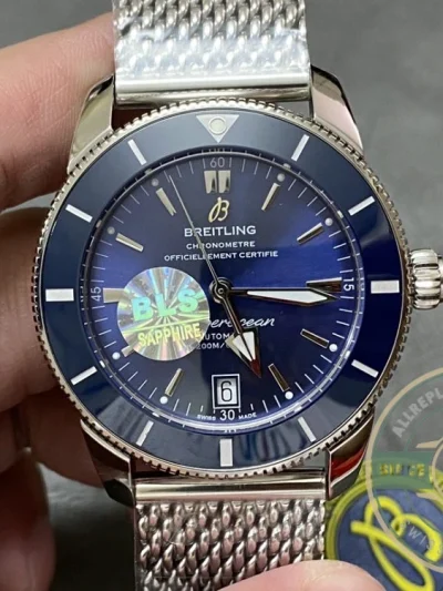 Replica Breitling Superocean Men Blue Dial Stainless Steel 42 mm AB2010161C1A1 - Premium Super Clone Watch