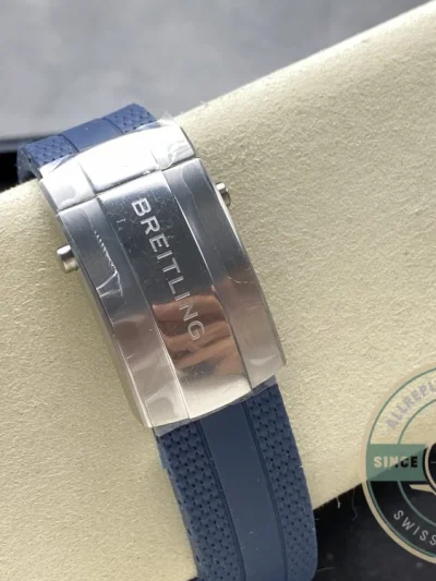 Replica Breitling Superocean Men Blue Rubber 44 mm A17376211C1S1 - Swiss-Made Clone Watch