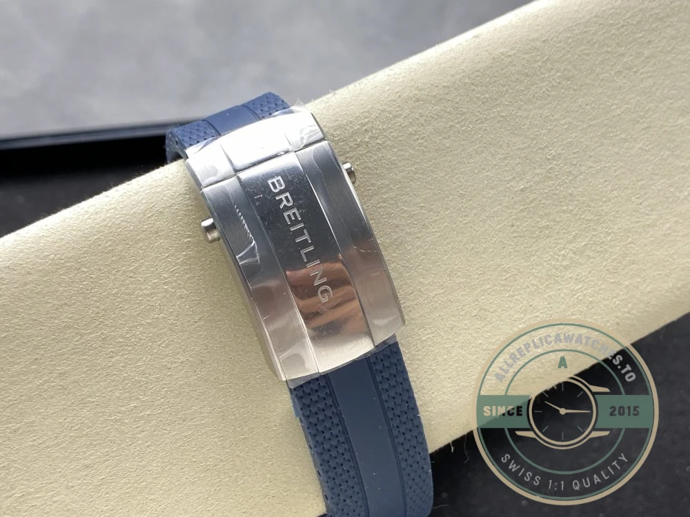 Replica Breitling Superocean Men Blue Rubber 44 mm A17376211C1S1 - Swiss-Made Clone Watch