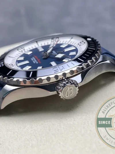 Replica Breitling Superocean Men Blue Rubber 44 mm A17376211C1S1 - Swiss Movement Replica Watch
