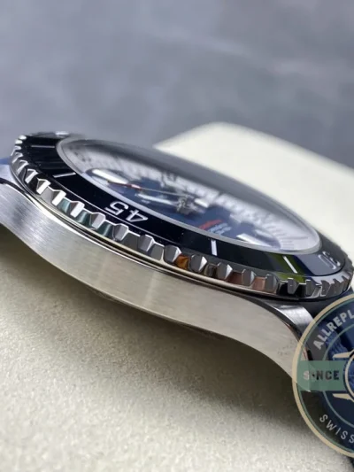 Replica Breitling Superocean Men Blue Rubber 44 mm A17376211C1S1 - Top-Tier Swiss Replica Watch
