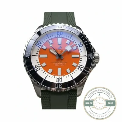 Replica Breitling Superocean Orange Dial 42 mm A173751A1O1S1 - 1:1 Swiss Replica Watch