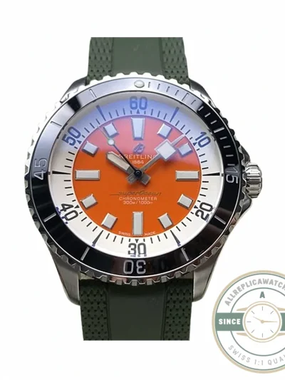 Replica Breitling Superocean Orange Dial 42 mm A173751A1O1S1 - 1:1 Swiss Replica Watch