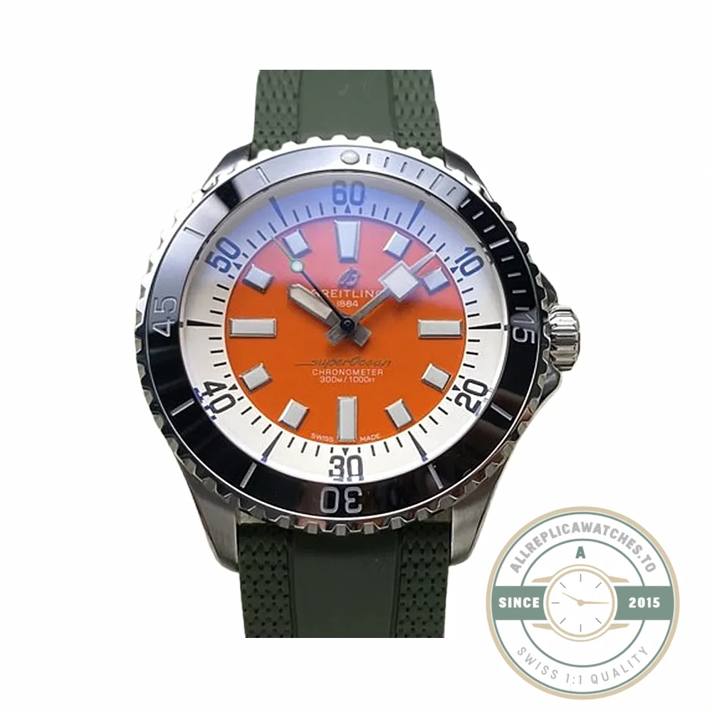 Replica Breitling Superocean Orange Dial 42 mm A173751A1O1S1 - 1:1 Swiss Replica Watch