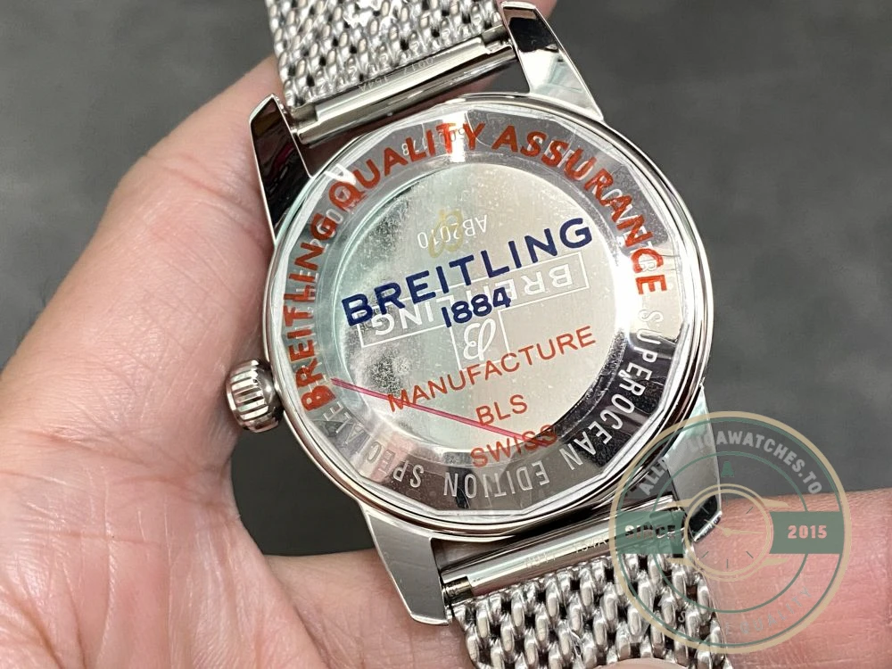 Replica Breitling Superocean Silver Dial Stainless Steel 42 mm AB201016G827 - High-Grade Replica Watch