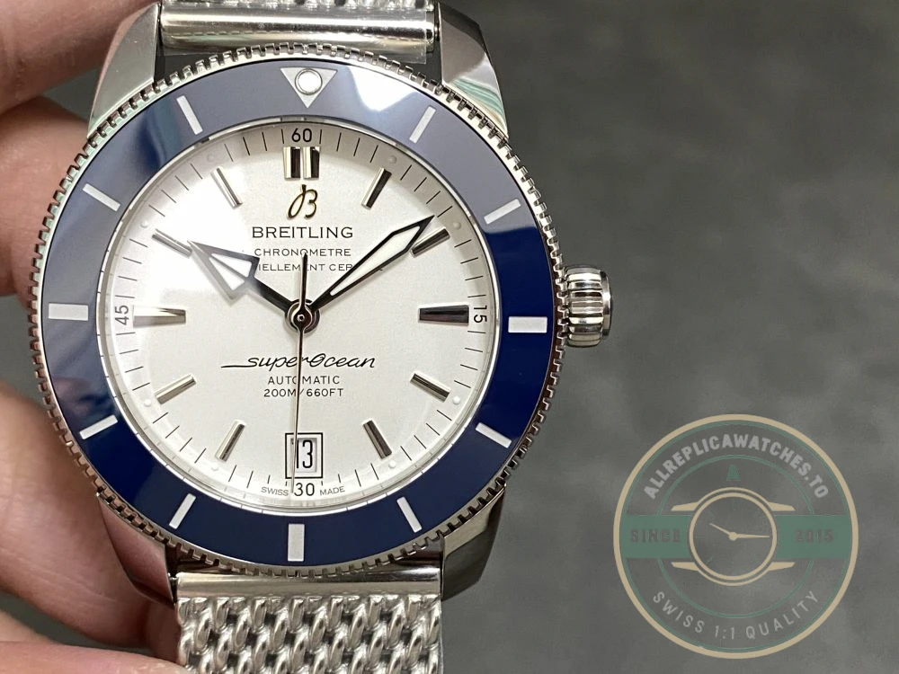 Replica Breitling Superocean Silver Dial Stainless Steel 42 mm AB201016G827 - Top-Tier Swiss Replica Watch