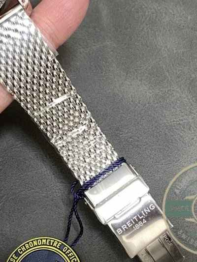 Replica Breitling Superocean Silver Dial Stainless Steel 42 mm AB201016G827 - Best Quality Replica Watch