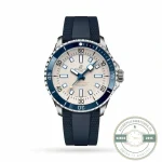 Replica Breitling Superocean Silver Rubber 42 mm A17375E71G1S1 - Factory Super Clone Watch