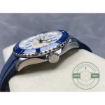 Replica Breitling Superocean Silver Rubber 42 mm A17375E71G1S1 - Swiss-Made Clone Watch