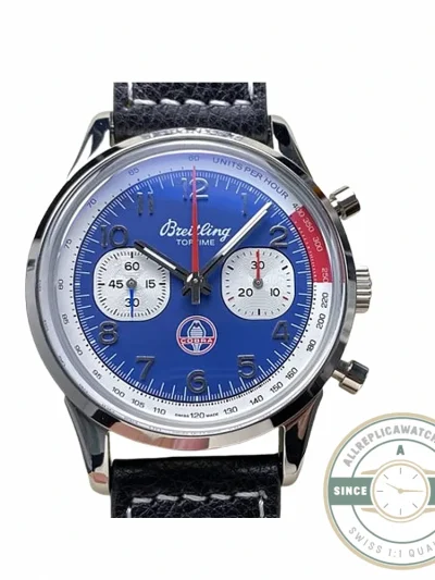 Replica Breitling Top Time Blue Dial 41 mm AB01763A1C1X1 - Swiss Movement Replica Watch