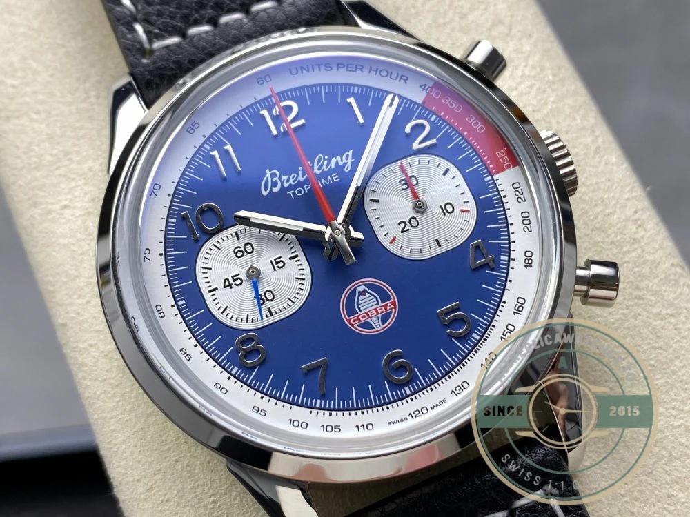 Replica Breitling Top Time Blue Dial 41 mm AB01763A1C1X1 - Premium Super Clone Watch