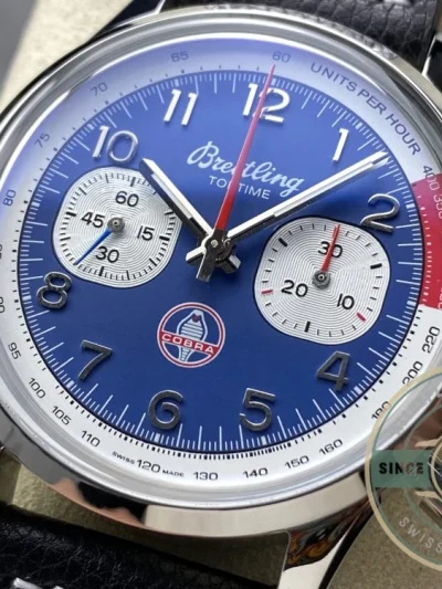 Replica Breitling Top Time Blue Dial 41 mm AB01763A1C1X1 - Best Quality Replica Watch