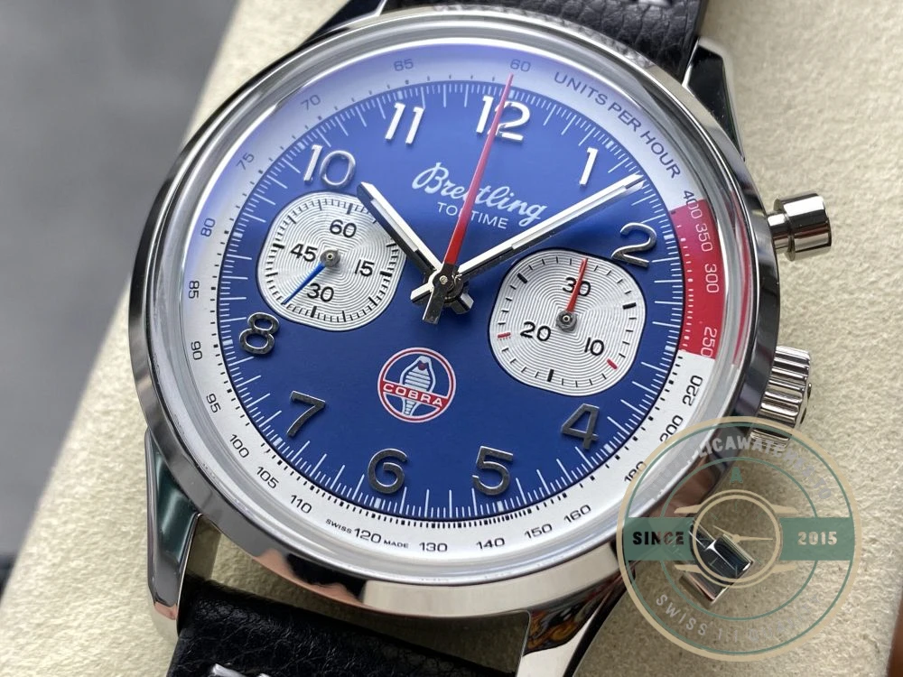 Replica Breitling Top Time Blue Dial 41 mm AB01763A1C1X1 - Best Quality Replica Watch