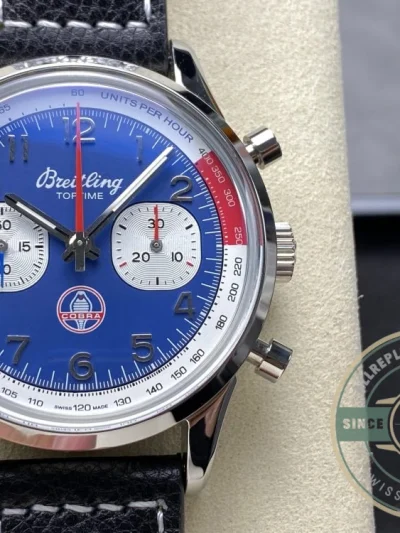 Replica Breitling Top Time Blue Dial 41 mm AB01763A1C1X1 - Luxury Replica Watch