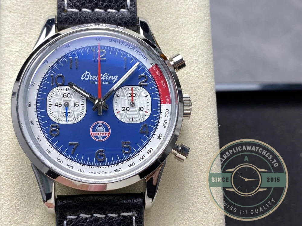 Replica Breitling Top Time Blue Dial 41 mm AB01763A1C1X1 - Luxury Replica Watch