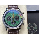 Replica Breitling Top Time Green Dial 41 mm AB01762A1L1X1 - Best Quality Replica Watch